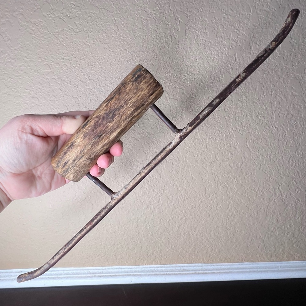Vintage 1930s Bricklayer’s Jointer – Primitive Industrial Masonry Tool